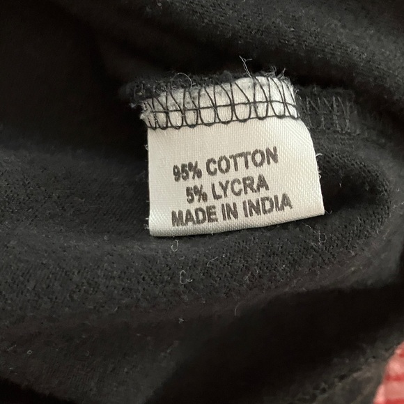 Elama men’s large soft Indian cotton Black Geometric Tank Top - Picture 8 of 8